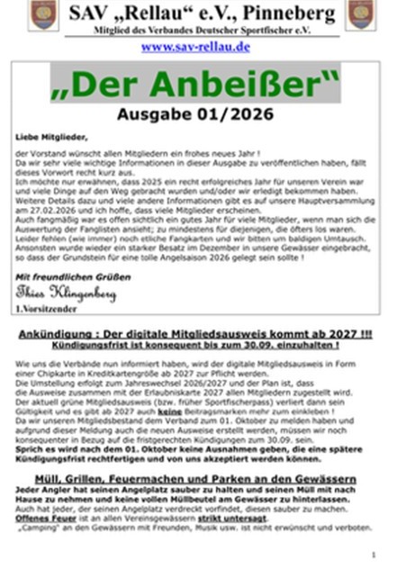 "Der Anbei�er" 01/2026