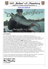 "Der Anbei�er" - Ausgabe 01/2010