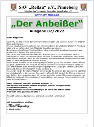"Der Anbei�er" 02/2022