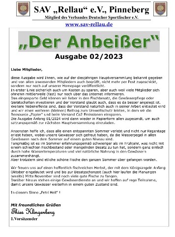 "Der Anbei�er 02/2023"