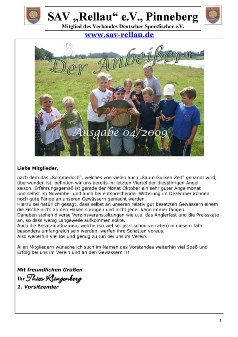 "Der Anbei�er" - Ausgabe 04/2009